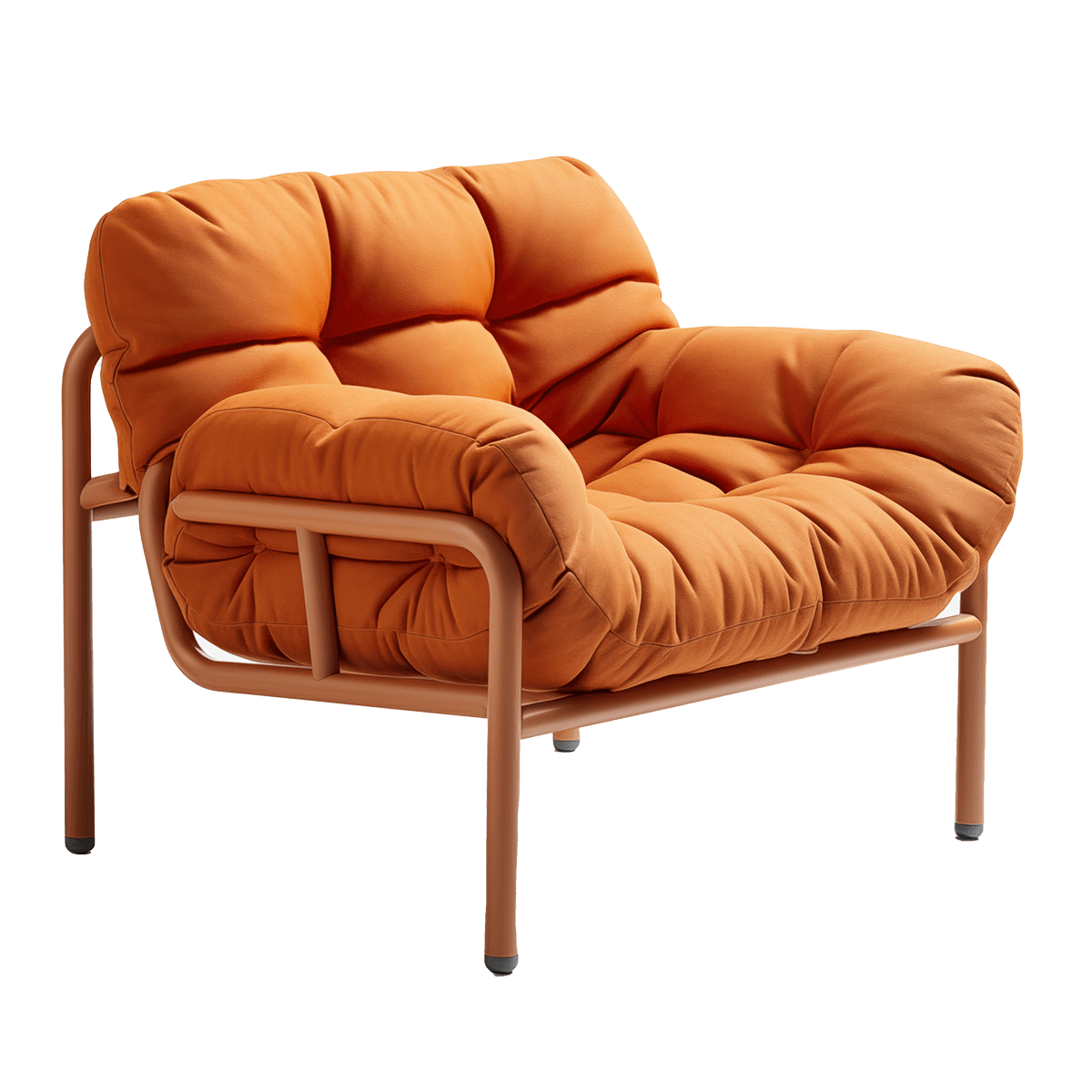 Danish Leather Lounge Chair - Image 3